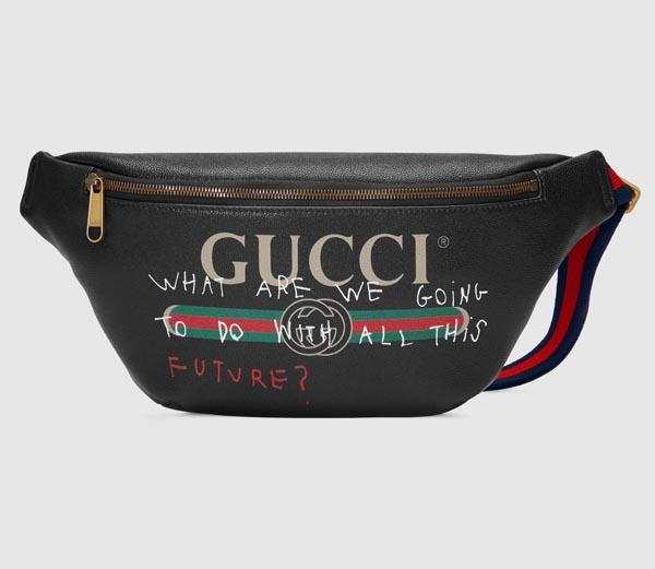 新作 GUCCI グッチ コピー 希少【Gucci×ココ キャピタン コラボ 】ベルトバッグ グッチ 493869 0FSBT 8131